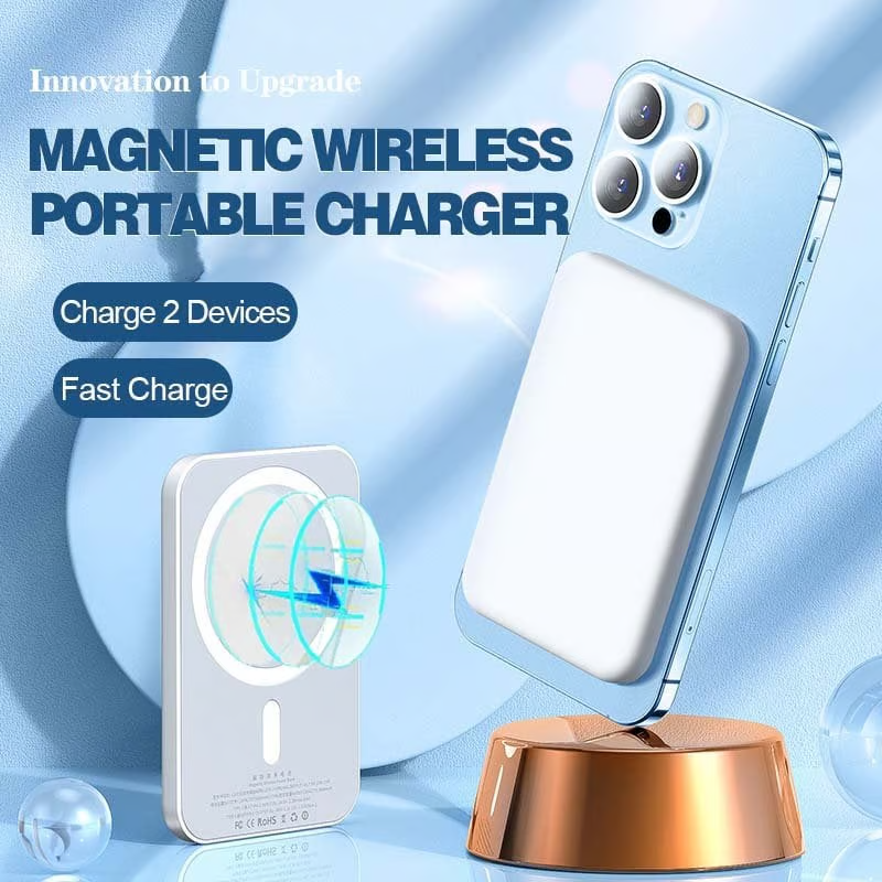 Portable Magnetic Wireless Power Bank