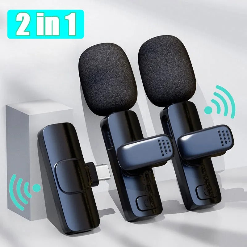 🔥LAST DAY 48% OFF🔥New Wireless Lavalier Microphone