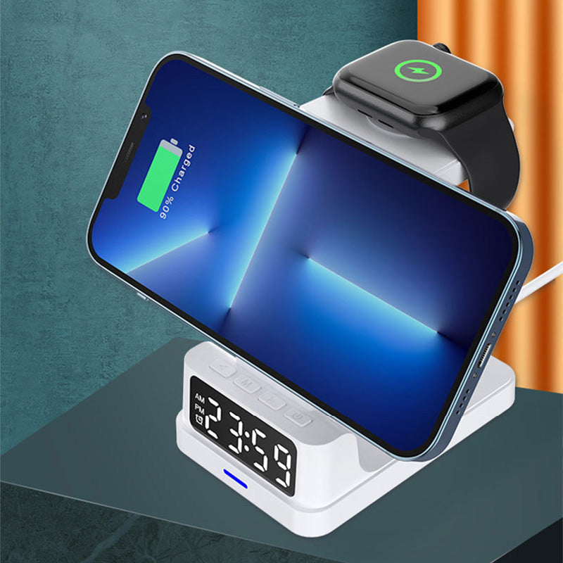 Multi-Function Magnetic Charger with Clock Display