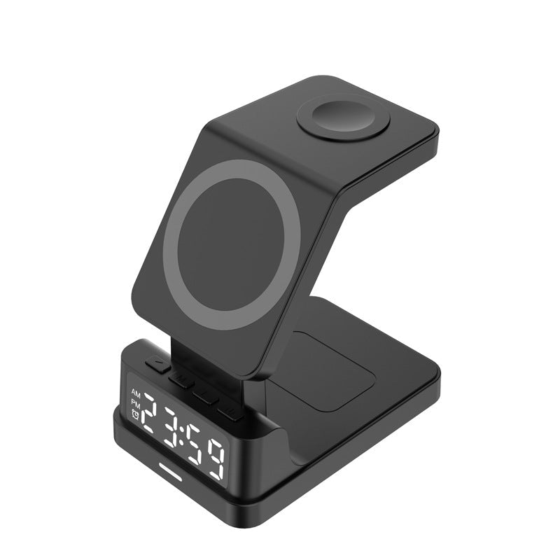 Multi-Function Magnetic Charger with Clock Display
