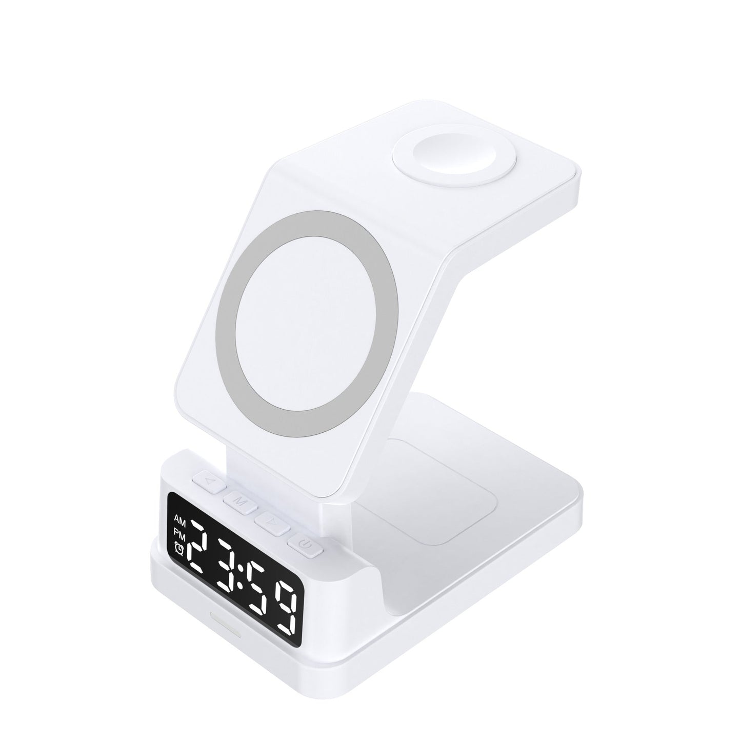 Multi-Function Magnetic Charger with Clock Display