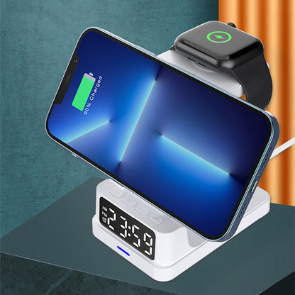 Multi-Function Magnetic Charger with Clock Display
