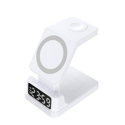Multi-Function Magnetic Charger with Clock Display